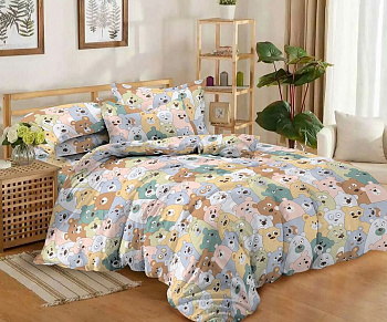 Ведмежата, бязь (Сімейний)