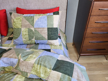 Тренд олива, Turkish flannel (Полуторний)