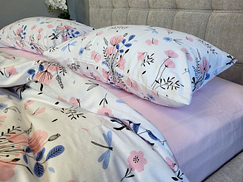 Симпатія/рожевий, Turkish flannel (Полуторний)