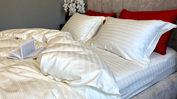 MULTI stripe MILK (Полуторний)