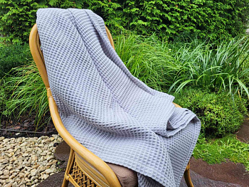 Піке Сота, Світло-сірий (Плед 240*220см)