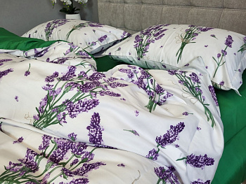 Сатин PREMIUM, LAVENDER GREEN (Сім. на рез.)