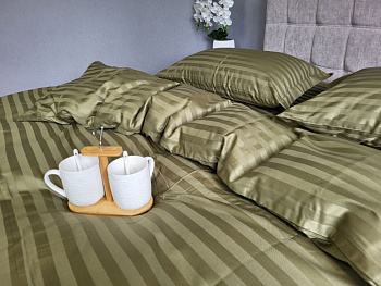 Stripe PREMIUM, KHAKI 2/2см (Полуторний)