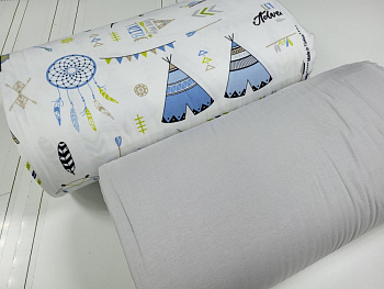 Вігвам/св. сірий, Turkish flannel (Дитячий)