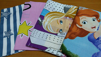 Набор наволочек Детский 4 шт., 60см/60см № 10 (Набір 60*60см)