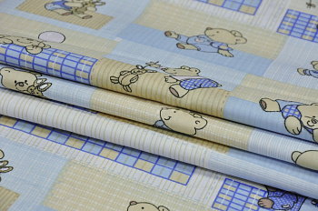 Друзі, бязь нав 50/70см. (Полуторний)