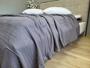 GRAPHITE, MUSLIN (Плед 180*220см)