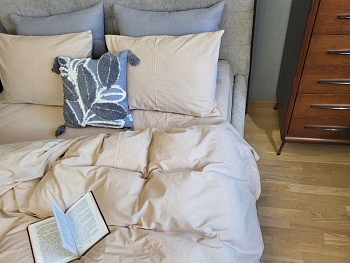 Latte, Washed Cotton W1121 (Євро)