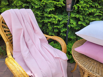 Піке Вафелька, Св. рожевий (Нав. 50*70см-2шт)