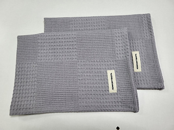 Рушник ПІКЕ Лофт, Сірий (40*60см)