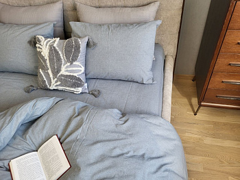 Slate Gray, Washed Cotton W1011 (Полут. на рез.)