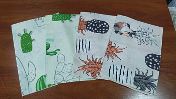 Набір наволочок 4 шт., МІКС 50/70см № 322 (Набір 50*70см)