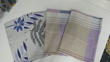 Набір наволочок 4 шт.,100%бавовна 50/70см №  114 (Набір 50*70см)