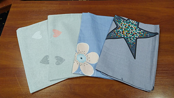 Набір наволочок 4 шт., МІКС 50/70см №134 (Набір 50*70см)