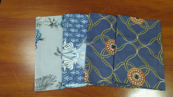 Набір наволочок 4шт., МІКС 70 см/70 см № 179 (Набір 70*70см)