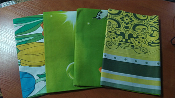 Набір наволочок 4шт., МІКС 70 см/70 см № 150 (Набір 70*70см)