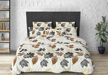 Листопад, бязь (Двоспальний)