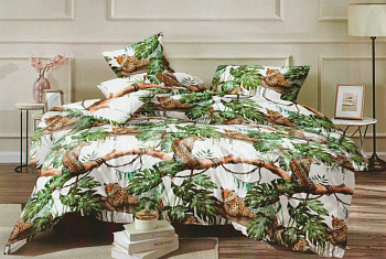 Ягуари, ранфорс нав 50/70 (Полуторний)