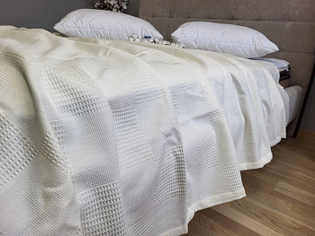 Піке Вафелька, Ванільний (Плед 260*220см)