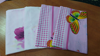 Набір наволочок 4шт., МІКС 70 см/70 см № 119 (Набір 70*70см)