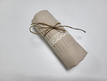 Рушник ПІКЕ Прованс, Беж (40*60см)