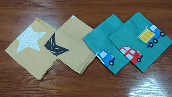 Набір наволочок 4шт., 40/40см №61 (Набір 40*40см)