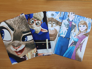 Набор наволочек Детский, 4шт., 70/70см №13 (Набір 70*70см)