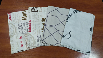 Набір наволочок 4 шт., 70см/70см 100% бавовна № 88 (Набір 70*70см)