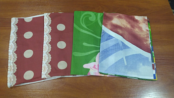 Набір наволочок 4 шт., МІКС 50/70см №166 (Набір 50*70см)