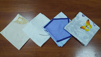 Набір наволочок 4шт., 40/40см №93 (Набір 40*40см)