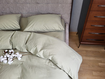 Фісташковий S192, Turkish flannel (Полуторний)