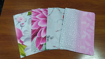 Набір наволочок 4 шт., МІКС 50/70см № 327 (Набір 50*70см)