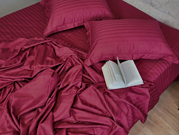 MULTI stripe WINE (Двоспальний)