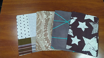 Набір наволочок 4 шт., МІКС 50/70см № 347 (Набір 50*70см)