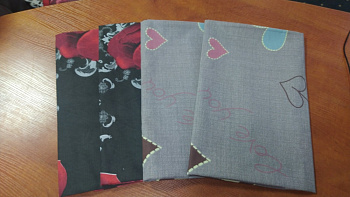 Набір наволочок 4шт., МІКС 70 см/70 см № 137 (Набір 70*70см)