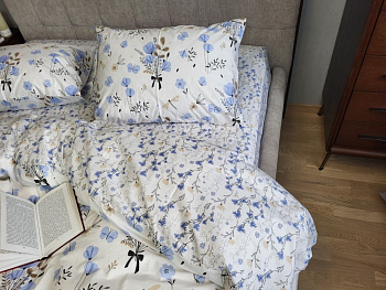 Блакить, cotton (Євро на рез.)