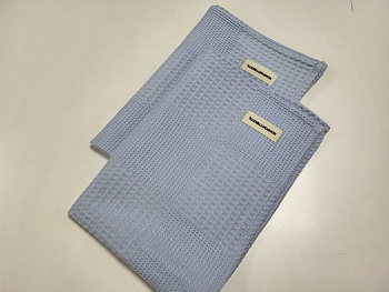 Рушник ПІКЕ Лофт, Блакитний (40*60см)