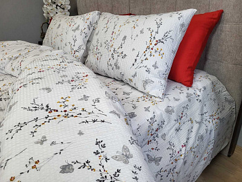 Ніженка біла, GOFRE нав 50/70см (Полуторний)