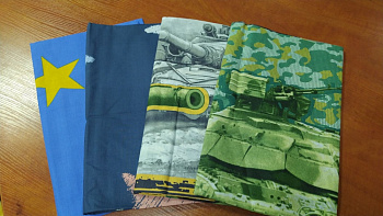 Набір наволочок 4шт., МІКС 70 см/70 см № 122 (Набір 70*70см)