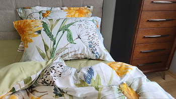 Сатин PREMIUM, SUNSHINE (Полут. на рез.)