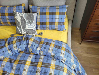 Віваро/жовтий, Turkish flannel (Двоспальний)