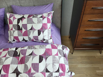 Фортуна фуксія, GOFRE DUO (Двоспальний)