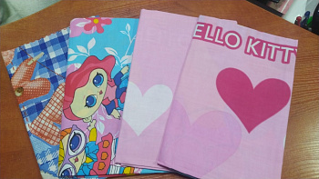 Набір наволочок 4 шт.,МІКС  60/60см № 40 (Набір 60*60см)