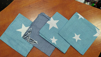 Набір наволочок 4шт., 40/40см №161 (Набір 40*40см)