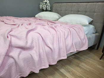PINK, MUSLIN (Плед 160*220см)