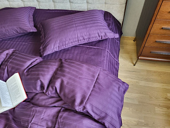 MULTI stripe RICH PLUM (Сімейний)