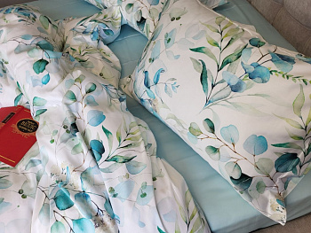 Сатин PREMIUM, EUKALYPTUS (Євро на рез.)