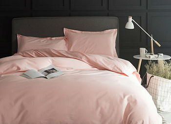 Сатин однотонний LIGHT PINK, №351 (Полут. на рез.)