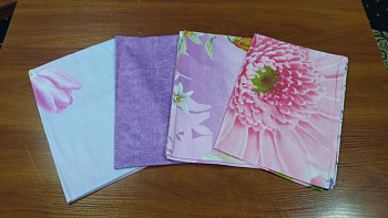 Набір наволочок 4 шт., МІКС 50/70см № 127 (Набір 50*70см)