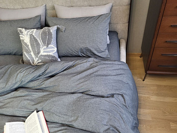 Graphite, Washed Cotton W1141 (Двоспальний)